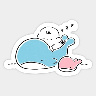 Whale Day Sticker